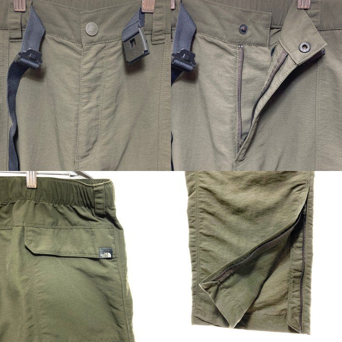 THE NORTH FACE ザノースフェイス US規格 コンバーチブルパンツ カーキ sizeL 瑞穂店