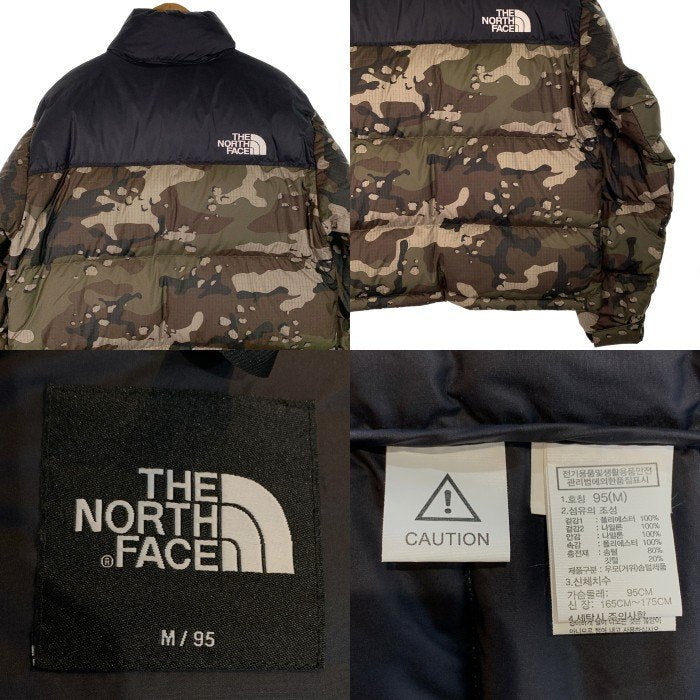 THE NORTH FACE ノースフェイス 1996 Retro Nuptse Packable Jacket レトロ ヌプシ ダウンジャケット カーキカモ 韓国 Size M 福生店