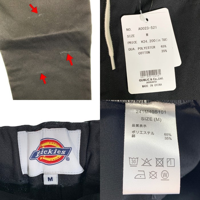 SAPEur サプール Dickies ディッキーズ チノ ワークパンツ ブラック A0023-521 Size M 福生店