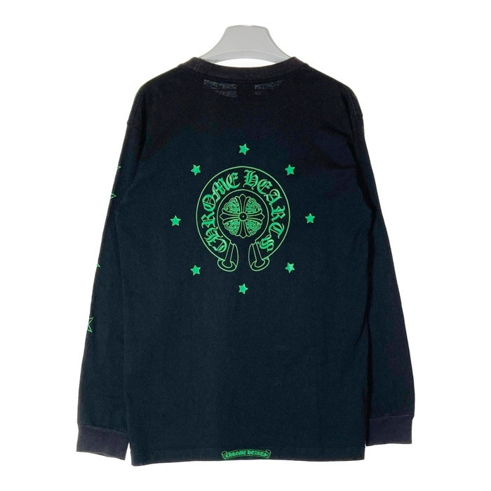 CHROME HEARTS クロムハーツ ホースシュー スター ロンT オールド ブラック sizeM 瑞穂店