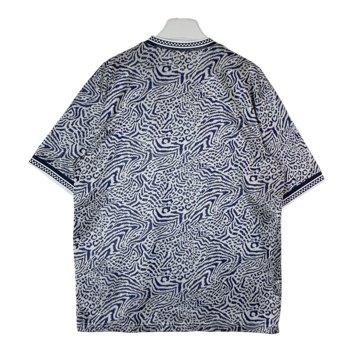 Supreme シュプリーム 23SS Umbro Jacquard Animal Print Soccer Jersey アンブロ ジャガード アニマルプリント サッカージャージ ネイビー sizeXL 瑞穂店