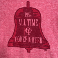 CORE FIGHTER コアファイター 霜降り 染み込みプリント Tシャツ レッド サンプル 1 Size M 相当 福生店