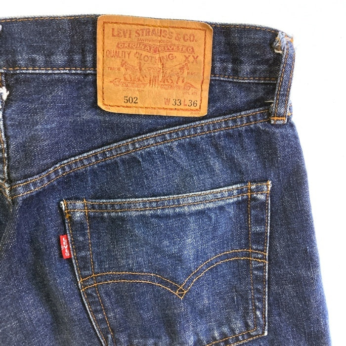 Levi's リーバイス 502XX 97年 日本製 復刻 赤耳 ビッグE デニムパンツ インディゴ size33 瑞穂店