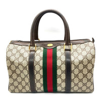 OLD GUCCI オールドグッチ 69-012-3842 シェリーライン GG ミニボストンバッグ レザー 瑞穂店