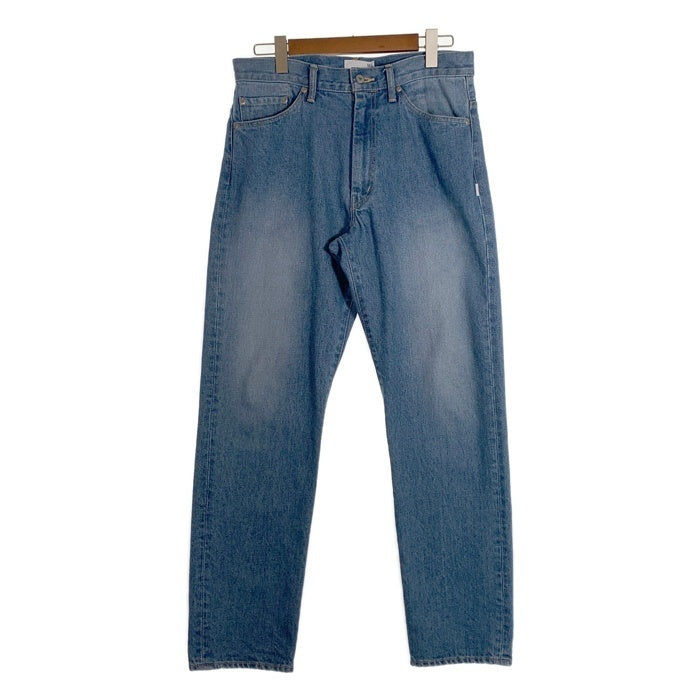 WTAPS ダブルタップス 20AW BLUES BAGGY TROUSERS ブルースバギー デニムパンツ USED加工 ライトブルー 202WVDT-PTM06 Size 02 福生店