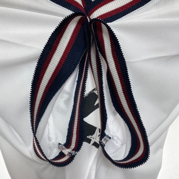 glamb グラム クロスボーン フットボールシャツ ホワイト GB16AT/SU12 Size 3 瑞穂店