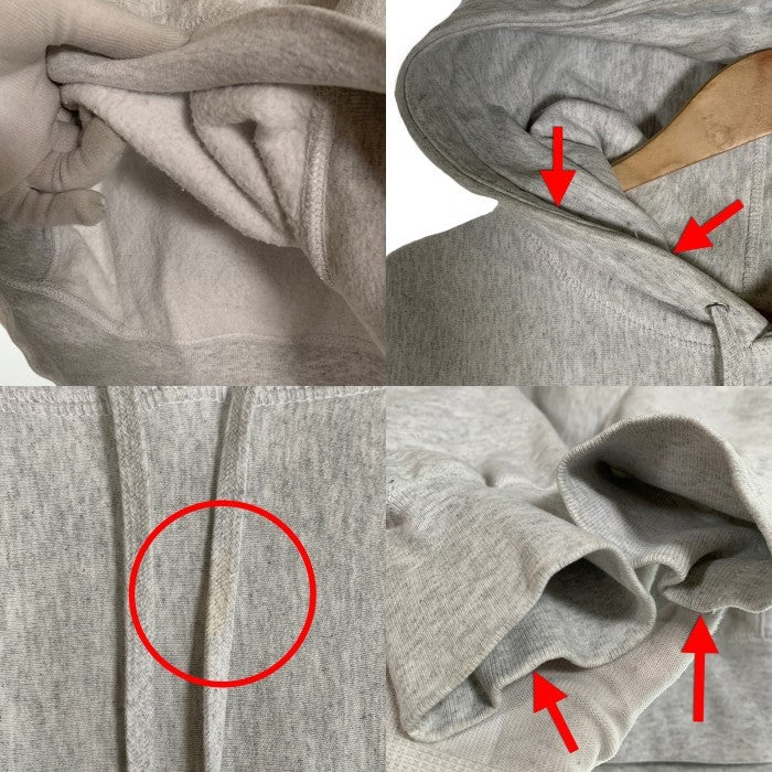 SUPREME シュプリーム 20AW Icy Arc Hooded Sweatshirt アイシー アーク フーデッド スウェットシャツ プルオーバー フーディー パーカー アッシュグレー Size L 福生店