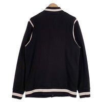 STUSSY ステューシー スウェット アワードジャケット スタジャン ブラック プリント Size XL 福生店