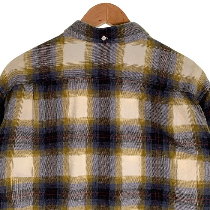 SUPREME シュプリーム 22SS Brushed Plaid flannel Shirt ブラッシュド フランネルチェックシャツ Size L 福生店