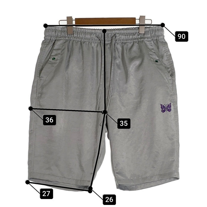 日本最大の Cowboy String ニードルズ Needles Short Sateen Slub Poly - パンツ