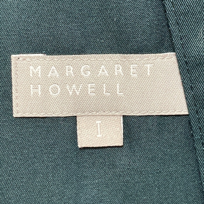 MARGARET HOWELL マーガレットハウエル ノーカラーハーフトレンチコート ネイビーsize1 瑞穂店