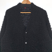 SUPREME シュプリーム 24AW Textured Knotted Cardigan テクスチャーノットカーディガン ブラック アクリル Size L 福生店