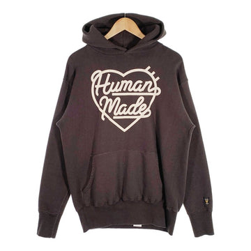 HUMAN MADE ヒューマンメイド Heart Sweat Hoodie ハート スウェットパーカー チャコール Size L 福生店