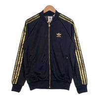 adidas アディダス SST 24K TRACK JACKET トラックジャケット ブラック ゴールド GK0658 Size JP M 福生店