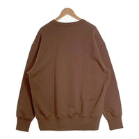 VAMBINO ヴァンビーノ クルーネックスウェットトレーナー 刺繡 ブラウン VAM-SW-01 Size L 福生店