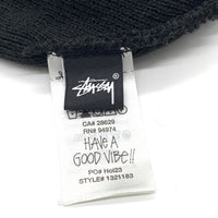 STUSSY ステューシー SKULLCAP WORKGEAR プリント ビーニー ブラック1321183 福生店