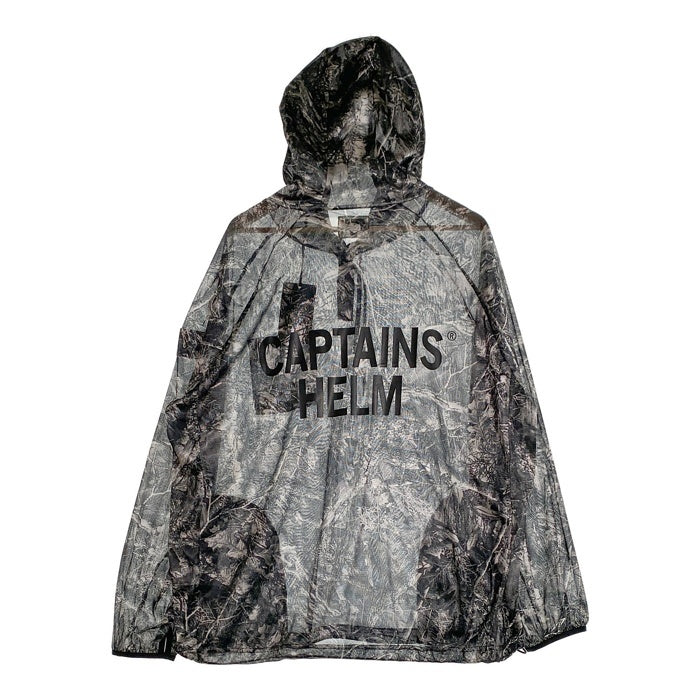 CAPTAINS HELM キャプテンズヘルム UV&BUG PROOF MESH LIGHT SHELL ユーブイアンドバグ プルーフ メッシュ ライト シェル ブラック CH25-SS-J04 Size L 福生店