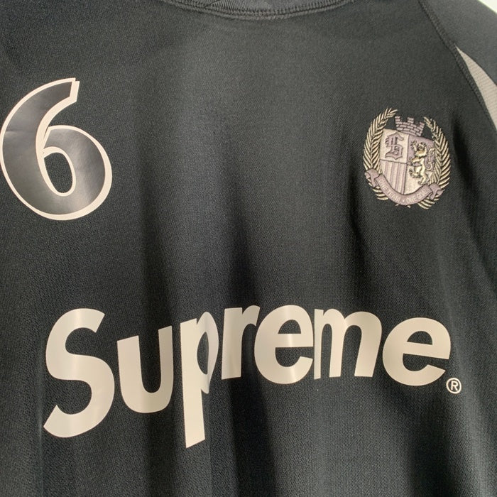 SUPREME シュプリーム 23AW Hooded Soccer Jersey フーデッド サッカージャージー ブラック Size XL 福生店