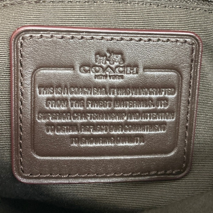 COACH コーチ F36424 シグネチャー キャンバス×レザー トートバッグ ベージュ 瑞穂店