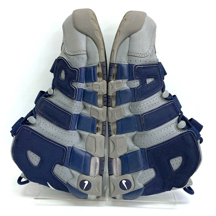 NIKE AIR MORE UPTEMPO ナイキ エアモアアップテンポ スニーカー グレー ネイビー 921948-003 Size 28.5cm 瑞穂店