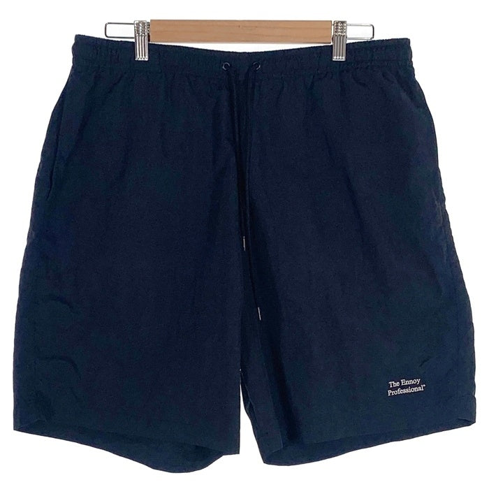 The Ennoy Professional エンノイ プロフェッショナル 21SS Nylon Short Pant ナイロンショートパンツ ブラック SS21BRENPT06LV Size XL 福生店