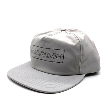 SUPREME シュプリーム 21SS KAWS Chalk Logo 5-Panel Cap カウズ チョークロゴ 5パネルキャップ グレー 福生店