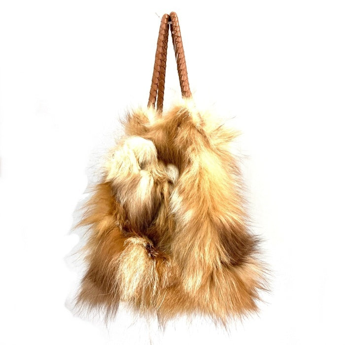 goa ゴア ラビットファー 2wayバッグ Y2K ブラウン 瑞穂店