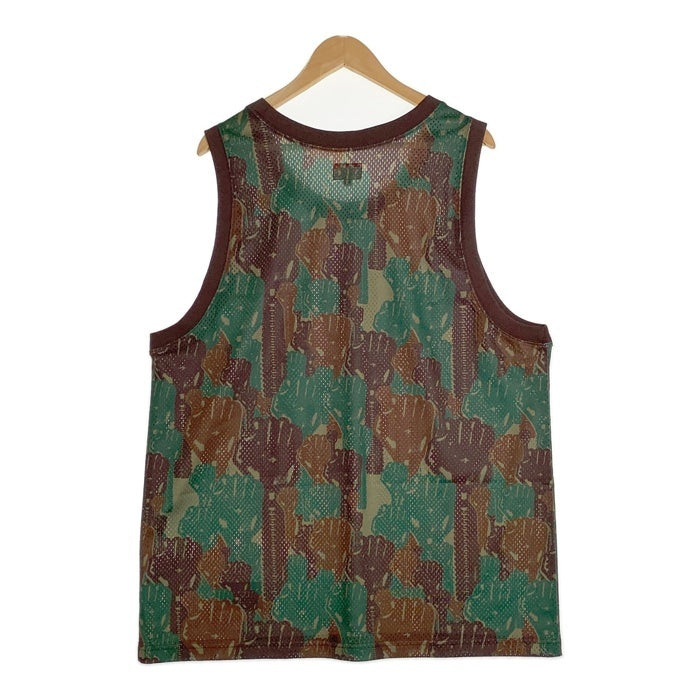 SUPREME シュプリーム 23SS Hardies Camo Basketball Jersey カモ バスケットボールジャージ タンクトップ ゲームシャツ グリーン Size XL 福生店