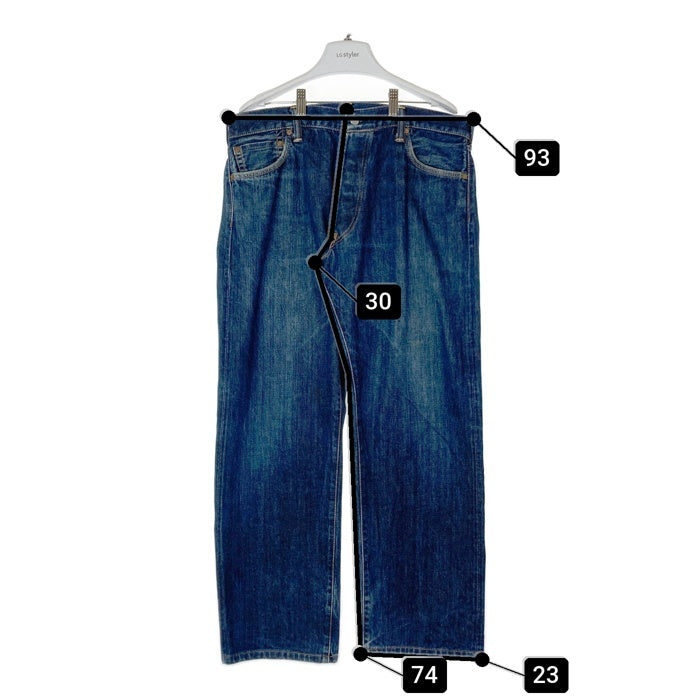 EVISU エヴィス 2000 No.2 刺繍カモメ 赤耳 デニムパンツ インディゴ size36 瑞穂店
