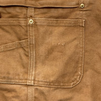 Carhartt カーハート ダック地 ダブルニーオーバーオール ブラウン R01-M Size 50×32 瑞穂店