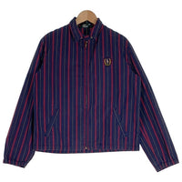 Polo by Ralph Lauren ポロバイラルフローレン スイングトップ シャツ ジャケット ストライプ レッド ネイビー Size L 福生店