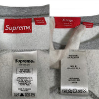 SUPREME シュプリーム 20SS Kanji Logo Crewneck 漢字ロゴ クルーネックスウェットトレーナー グレー Size XL 福生店