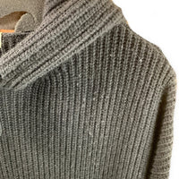 CELINE セリーヌ 21AW HOODED SWEATER IN RIBBED WOOL ニット ウール フーデッド プルオーバー パーカー フーディー ブラック 2A85W423P Size XS 福生店