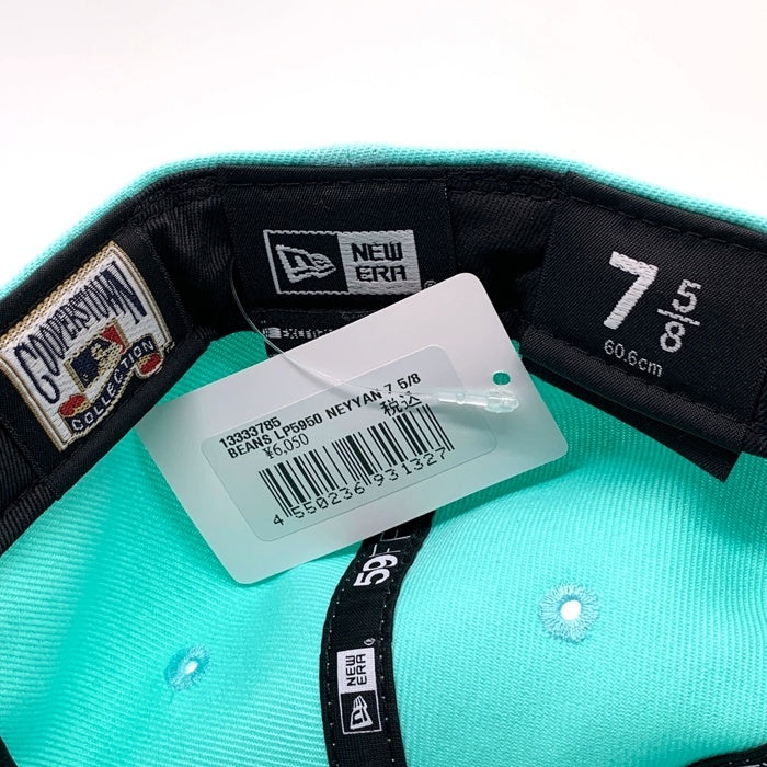 NEWERA ニューエラ Newyork Yankees ニューヨーク ヤンキース 5th Avenue Pack THE CAP別注 59FIFTY LOW PROFILE ベースボールキャップ サイドパッチ ティファニーブルー Size 7 5/8 (60.6cm) 福生店