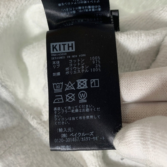 KITH キス 22AW Russell ラッセルアスレチック QUEENS COLLEGE クルーネックスウェットトレーナー アッシュグレー Size S 福生店