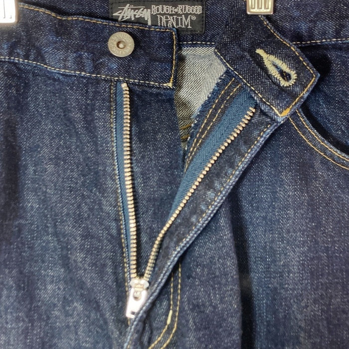 STUSSY ステューシー 00's バギーデニムショーツ インディゴ size34 瑞穂店