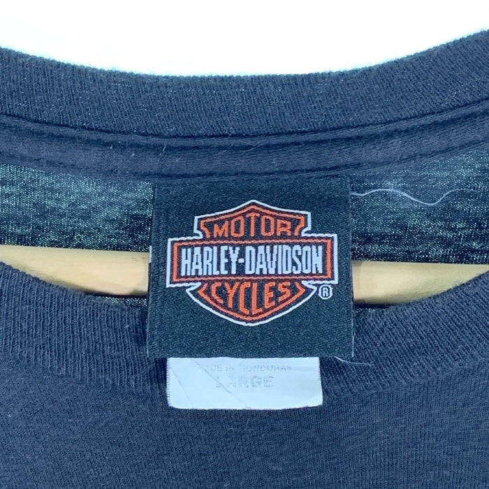 HARLEY-DAVIDSON ハーレーダビッドソン 死神 マウイ プリントTシャツ ブラック Size L 福生店
