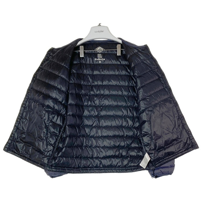 DANTON ダントン JD-8751 インナーダウン ダウンジャケット ネイビー size38 瑞穂店