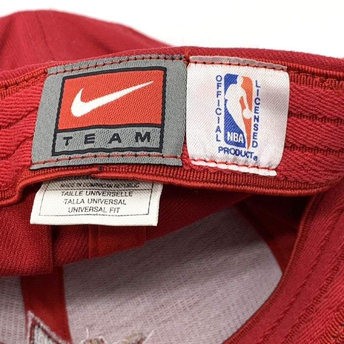 90-00's NIKE ナイキ NBA フィラデルフィア・シクサーズ 76ers ベースボールキャップ レッド 刺繡 FLEX FIT 福生店