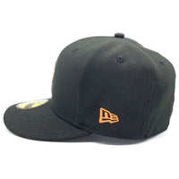 NEWERA ニューエラ Seattle Mariners シアトル マリナーズ  59FIFTY ベースボールキャップ ブラック サイドパッチ Size 7 1/8(56.8cm) 福生店
