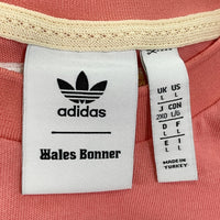 adidas アディダス Wales Bonner ウェールズボナー ストライプTシャツ ピンク HL8746 Size 2XO 福生店