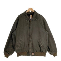 00's Carhartt カーハート Santafe Jacket サンタフェジャケット ダック モスグリーン J102MOS Size XL-R 福生店