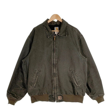 00's Carhartt カーハート Santafe Jacket サンタフェジャケット ダック モスグリーン J102MOS Size XL-R 福生店