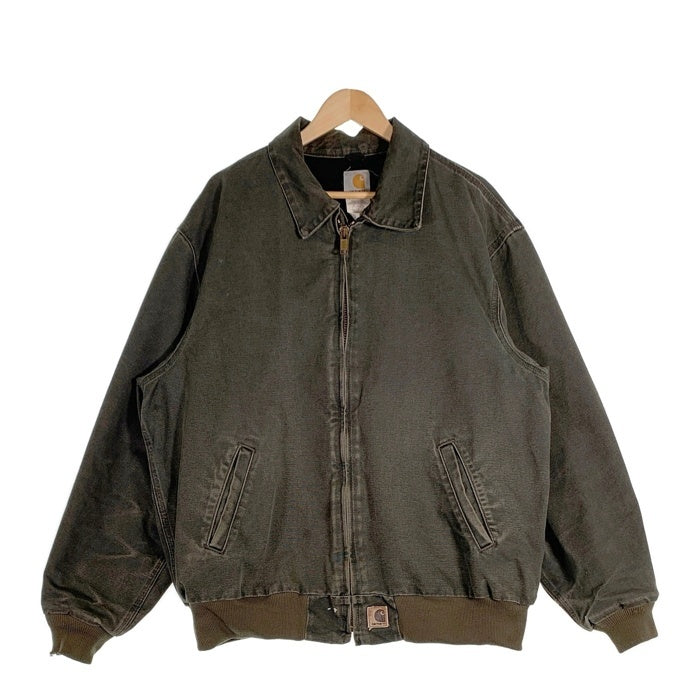 00's Carhartt カーハート Santafe Jacket サンタフェジャケット ダック モスグリーン J102MOS Size XL-R 福生店