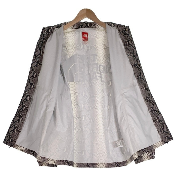 SUPREME シュプリーム 18SS THE NORTH FACE ノースフェイス Snakeskin Taped Seam Coaches Jacket スネークスキン テープドシーム コーチジャケット ブラック NP11803I Size L 福生店