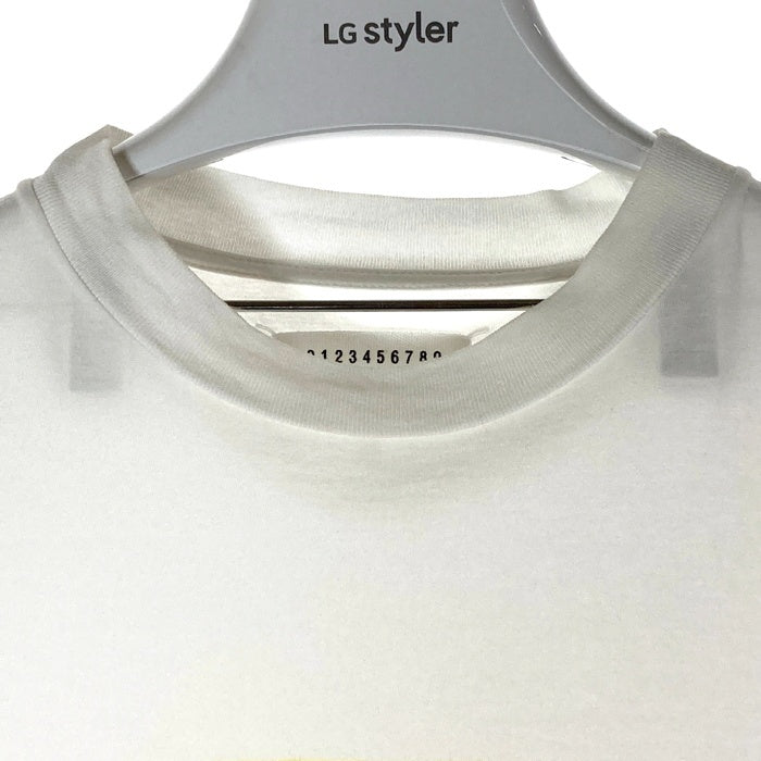 Maison Margiela メゾンマルジェラ S30GC0620 スプレープリント Tシャツ ホワイト size54 瑞穂店