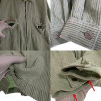 sweet sktbs スウィートスケートボード 20AW jacket zipped cord shirt コーデュロイ ジップアップジャケット ミントグリーン Size M 福生店