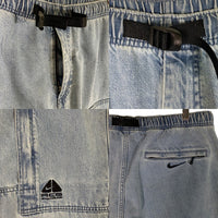 SUPREME シュプリーム 22AW NIKE ACG ナイキ Belted Denim Pant ベルテッド デニムパンツ ライトブルー DN3249-469 Size L 福生店