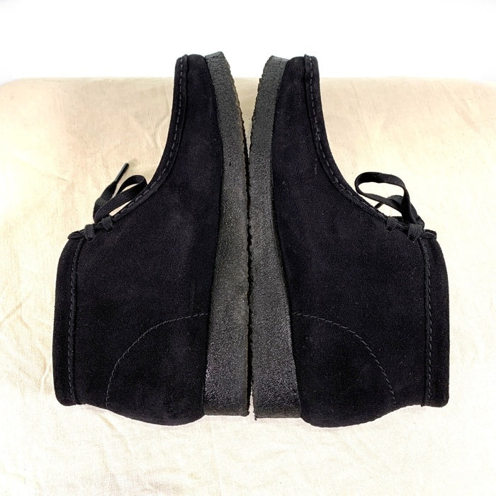 CLARKS クラークス Wallabee Boots ワラビーブーツ ブラックスウェード US8 1/2 (26.5cm) 福生店