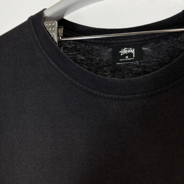 STUSSY ステューシー トライブ クラウン Tシャツ ブラック sizeM 瑞穂店